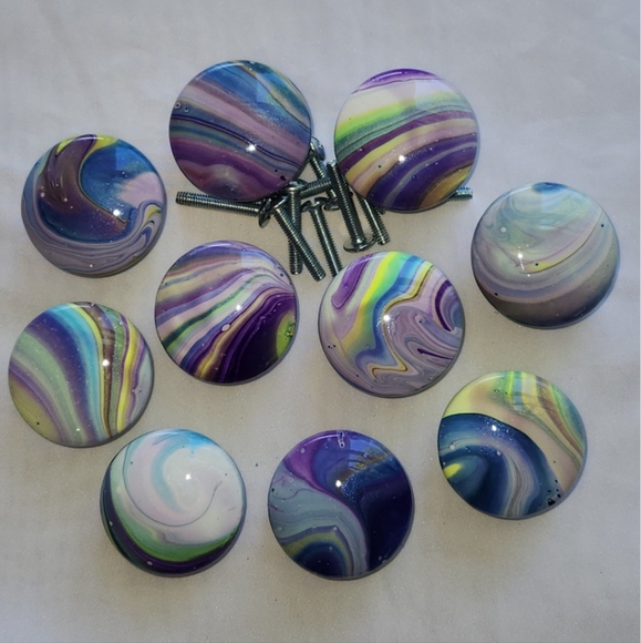 Hand Crafted Cabinet Kitchen Knobs Door Dresser Pulls Furniture Bathroom Nursery